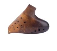 TSTS Strumento Ocarina Ocarina per Flauto Traverso Calibro Strumento Professionale A 12 Fori in Ceramica Doppia Ocarina (Color : BC)