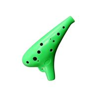 TSTS Strumento Ocarina Ocarina per Principianti Ocarina in Plastica A 12 Fori in Do Alto in più Colori (Color : Green)