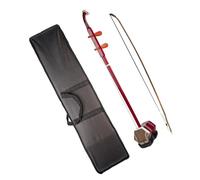 TSTS Violino Cinese A 2 Corde Strumenti Nazionali Tradizionali Erhu in Legno Massello con Accessori Professionale Erhu (Color : B)
