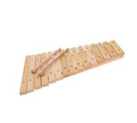 TSTS Xilofoni Percussion Kit Xilofono in Legno A 15 Note con 2 Bacchette dal Design Raffinato