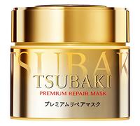 TSUBAKI Premium Moist Maschera per capelli 180 g (2 bottiglie) - Cura idratante intensa per capelli lisci e lucidi