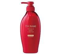 Tsubaki Premium Moist Shampoo 450 ml - Riparazione quotidiana per capelli danneggiati dalla radice alla punta