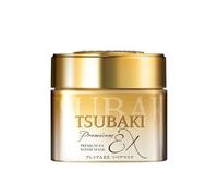 TSUBAKI Premium Moist Maschera per capelli 180 g (2 bottiglie) - Cura idratante intensa per capelli lisci e lucidi