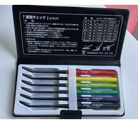 TSUBOSAN MA00600 Hardness Tester Checker File HRC40-HRC65 Set