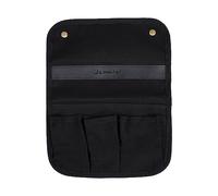 Tsuchiya - Borsa per sedia da spiaggia, organizer per braccioli, a doppio strato, con tasche multiple, tasca laterale per braccioli per sedia a rotelle, per esterni