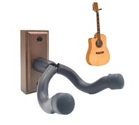 Tsuchiya - Gancio da parete per chitarra in legno, riutilizzabile, per chitarra acustica, ukulele e chitarre elettriche