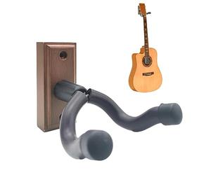 Tsuchiya - Gancio da parete per chitarra in legno, riutilizzabile, per chitarra acustica, ukulele e chitarre elettriche