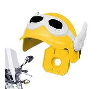 Tsuchiya Ombrello per telefono solare | Cappello da sole per telefono con orecchio carino | Antiriflesso, supporto per telefono e supporto per telefono per moto, bicicletta, auto