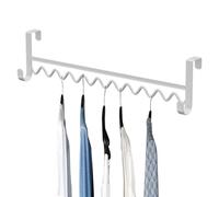 Tsuchiya Organizer per letto a castello, senza foratura, supporto a gancio montato a parete, design ondulato, organizer per scaffali da bagno, scaffale per letto a castello, griglia per letto a
