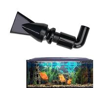 Tsuchiya Ugello per anatra, bocchetta per acqua regolabile a 360 gradi, tubo filtro per tanica, accessori per acquario, ingresso, uscita, filtro per tanica esterno, flusso d'acqua e scarico