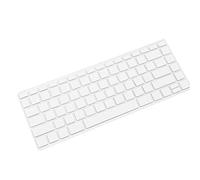 Tsugar Custodia protettiva morbida per tastiera HP Pavilion X360 serie da 14" (trasparente, in silicone, impermeabile, stampa con lettere, solo versione USA)