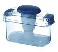 Tsukemono - Pressa per sottaceti istantanea, rettangolare, realizzata in Giappone, senza BPA, 0,8 l, colore: blu