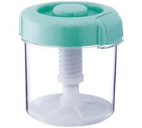 Tsukemono - Pressa per sottaceti istantanei, contenitore rotondo realizzato in Giappone, senza BPA, 1,6 l, colore: verde