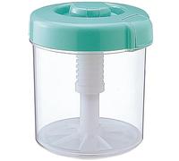 Tsukemono - Pressa per sottaceti istantanei, contenitore rotondo realizzato in Giappone, senza BPA, 3 l, colore: verde