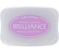 Tsukineko Brilliance Tampone di Inchiostro, Viola perlescente, BIP36