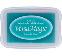 Tsukineko - Cuscinetto per inchiostro Versamagic Turquoise Gem