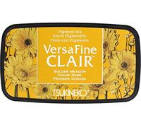 Tsukineko Golden Meadow Versafine Clair-Tampone d'inchiostro, Materiale Sintetico, Giallo, 5, 6 x 9, 7 x 2, 3 cm