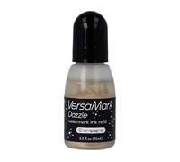 Tsukineko Imagine Crafts VersaMark Dazzle Inker Ricarica, Colore: Champagne