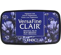 Tsukineko Medieval Versafine Clair-Tampone di Inchiostro, Materiale Sintetico, Blu, 5.6 x 9.7 x 2.3 cm