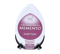 Tsukineko Memento Dew Drop Pad Inchiostro Dew Drop Pad, Bahama Blu Sweet Plum