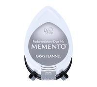 Tsukineko Memento Ink Pads Dew Drop Pad, Flanella Grigia, Taglia Unica