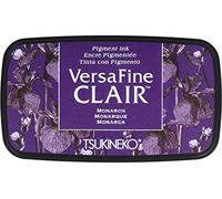 Tsukineko Monarch Versafine Clair-Tampone d'inchiostro, Materiale Sintetico, Viola, 5.6 x 9.7 x 2.3 cm