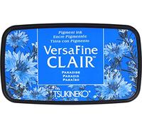 Tsukineko Paradise Versafine Clair-Blocco di Inchiostro, Materiale Sintetico, Blu, 5.6 x 9.7 x 2.3 cm