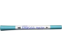 Tsukineko - Pennarello a Due Punte Craft Collection, Colore Lilla Pale Aqua