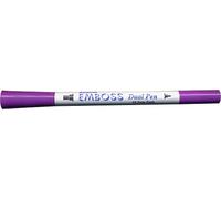 Tsukineko - Pennarello a Due Punte Craft Collection, Colore Lilla Peony Purple
