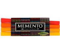 Tsukineko Set di 4 pennarelli illustrazione MEMENTO focolaio 0,2 mm. circa