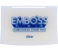 Tsukineko - Tampone di Inchiostro per goffratura, Colore: Trasparente