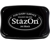 Tsukineko Tampone di Inchiostro Stazon, Colore: Nero, SZ000031