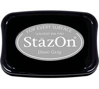 Tsukineko - Tampone per Inchiostro Stazon, Colore: Grigio Chiaro