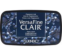 Tsukineko Twilight Versafine Clair-Blocco di Inchiostro, Materiale Sintetico, Blu, 5.6 x 9.7 x 2.3 cm