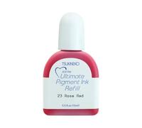 Tsukineko Ultimate Pigment Inker Inchiostro per timbri - 15 ml - Rosso, Rosa - Accessori Reinker per tamponi VersaColor