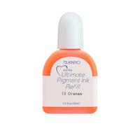 Tsukineko Ultimate Pigment Inker Stamp Pad Ink-15 ml-Arancione-Accessori Reinker per tamponi VersaColor, 15 ml