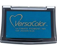 Tsukineko Versacolor pigmento Pad Ink Pad, Blue Lagoon
