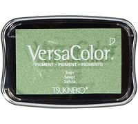 Tsukineko Versacolor - Tampone pigmentato per timbri, Colore: Salvia