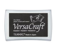 Tsukineko VersaCraft Ink Pad per Timbrare Espresso (Marrone) da 7,6 x 4,7 cm - A base d'Acqua, Opaco, Archival e per Embossing