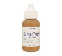 Tsukineko VersaCraft Inker Inchiostro per Tampone da 30 ml i Colore Butterscotch (Marrone) - Accessori Ricarica per Tamponi VersaCraft