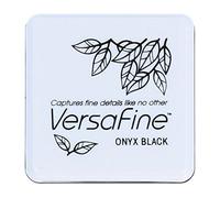 Tsukineko VersaFine Pigment Small Ink Pad-Black Onyx, Nero, 3.4 x 3.4 x 3.4 cm