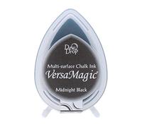 Tsukineko Versamagic Dew Drop Tamponcini d'inchiostro Ink Pad, Midnight Black