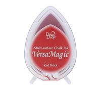 Tsukineko Versamagic Dew Drop Tamponcini d'inchiostro Ink Pad, Red Brick