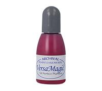 Tsukineko VersaMagic Refill Inchiostro di Ricarica - 15 ml - Viola Perfect Plumeria - Accessori Reinker per Inchiostro pigmentato StazOn
