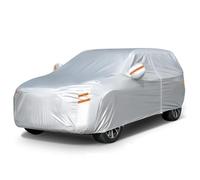 Tsumbay Copertura per auto impermeabile 190T per tutte le condizioni atmosferiche, copertura esterna completa per esterni, con cerniera per porta e custodia, protezione da pioggia e grandine