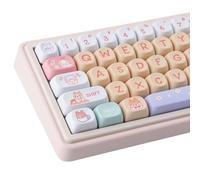 Tsungup MOA Keycaps-PBT Keycaps, Cute Puppy Dye Sublimation Keyboard Custom Keycaps 126 tasti Set di tappi per tastiera meccanica