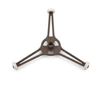 TSUOUKL 1 Pezzo Anello Giratorio Microonde (3 Bracci), 17,8 cm, Altezza Rulli 16 mm, Ricambio Universale per Piatto in Vetro
