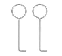 TSUOUKL 2X Chiavi Universali Acciaio Inossidabile - Set Professionale per Serrature Casa/Ufficio, Apre 95% Porte (Doppia Sicurezza & Antiscivolo)
