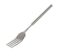 TSUOUKL Giantree Forchetta Telescopica, 1 pz 22-64cm in Acciaio Inox Lunga telescopio Forcella allungabile forchetta da Barbecue Manico Lungo forchetta per Posate forchetta da Dessert