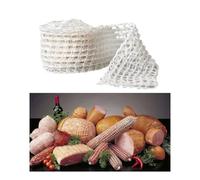 TSUOUKL Rete per Arrosti di Carne 3 M,Rete Elastica per Salumi,Rete Alimentare per Arrosti,Rete da Cucina per Conservare,Rete per Insaccati Stagionatura,Forno Rete Protettiva per Salumi